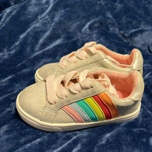 Unique and Beautiful Rainbow Cat & Jack Sneakers
